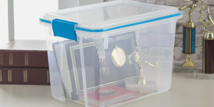 Sterilite 20-Quart Storage Box Just $6.97 on Walmart.online (Reg. $18)