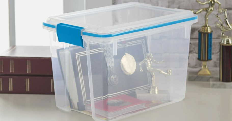 Sterilite 20-Quart Storage Box Just $6.97 on Walmart.online (Reg. $18)