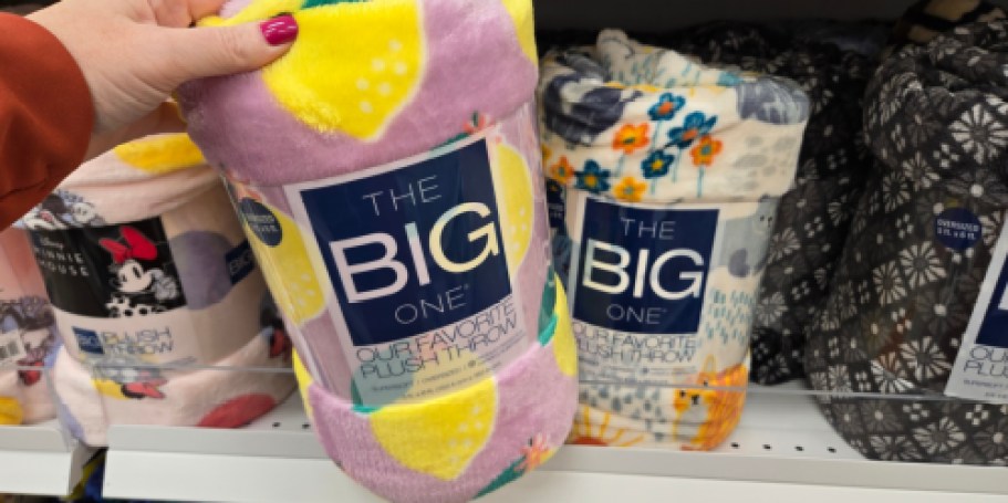 Kohl’s Big One Throw Blankets from $8.99 (SO Many Fun Prints Available)