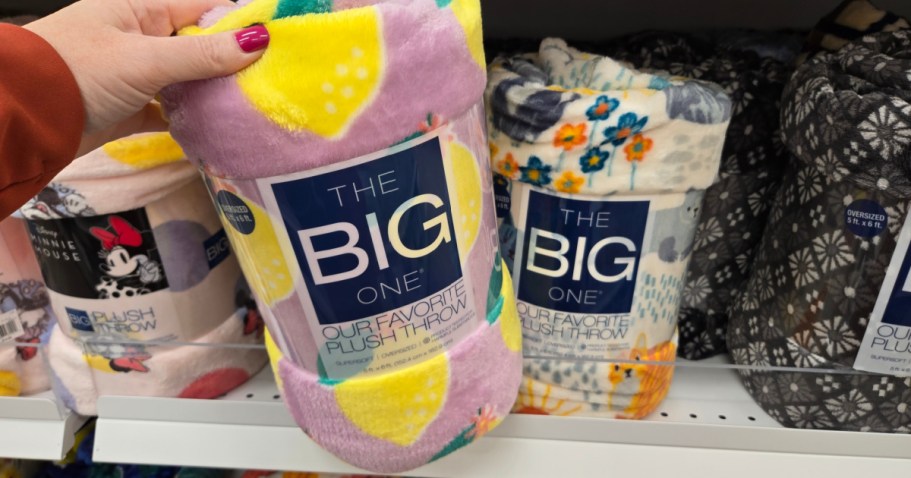 Kohl’s Big One Throw Blankets from $8.99 (SO Many Fun Prints Available)