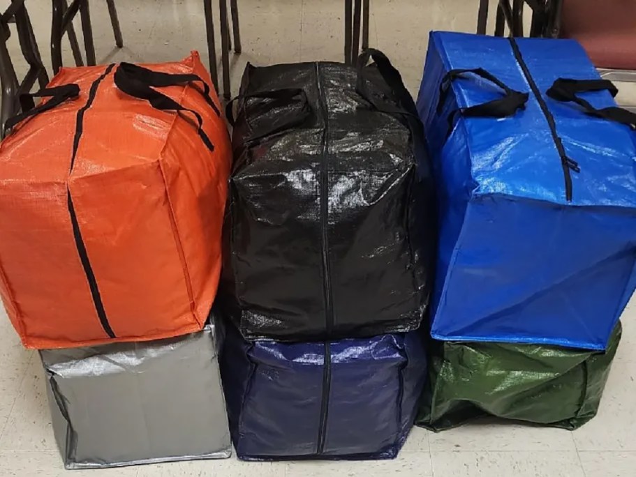 Moving Storage Bags 6-Pack Just $21.99 Shipped for Prime Members (Perfect for Dorm Move-Out Day)