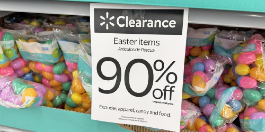 GO! 90% Off Walmart Easter Clearance (Home Decor, Toys, & More)