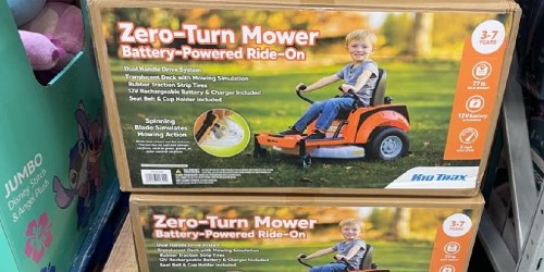Kid Trax Zero Turn Lawn Mower Ride-On Toy Only $229.87 on SamsClub.online