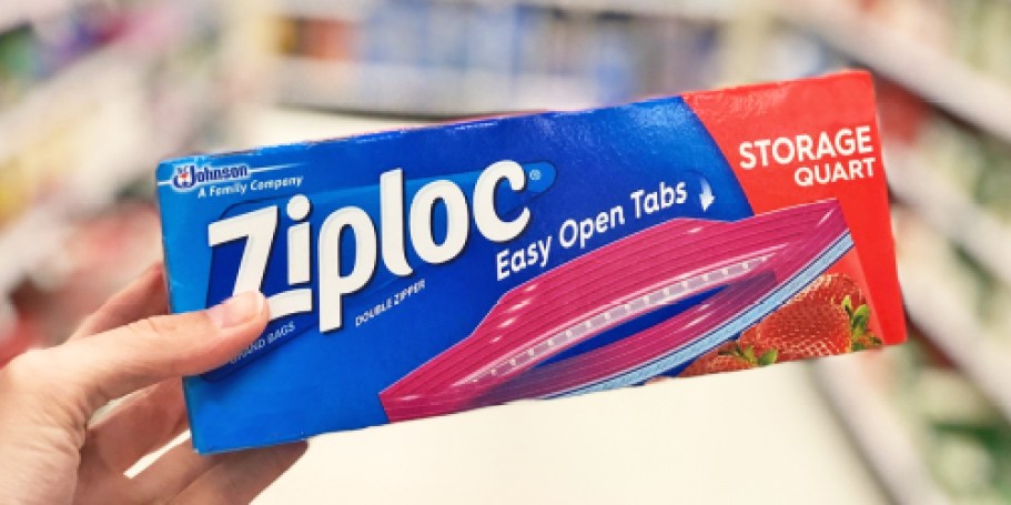 Ziploc Quart Bags 29-Count Just $2 Shipped on Amazon