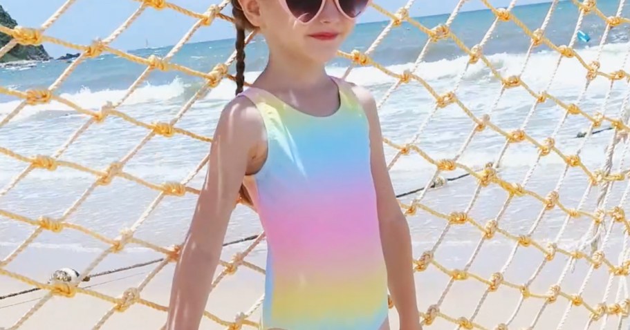 Girls Swimsuits Only $7.47 on Amazon (Reg. $27)
