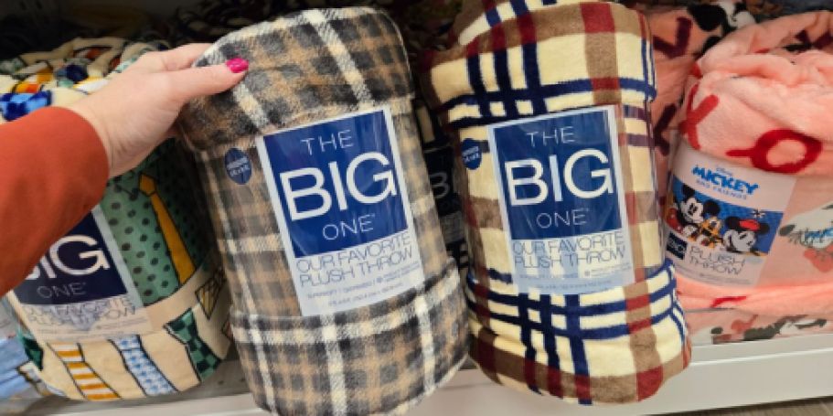 Kohl’s Big One Throw Blankets from $6 (These Make Great Gifts!)