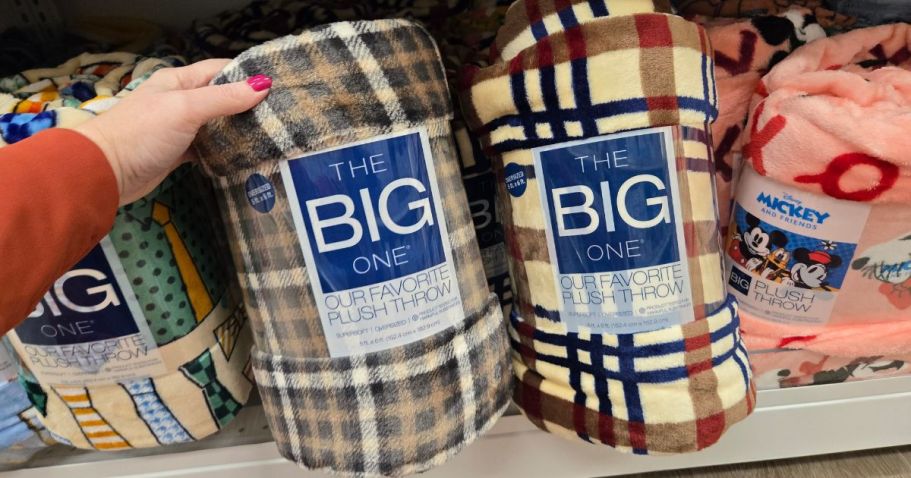 Kohl’s Big One Throw Blankets from $6 (These Make Great Gifts!)