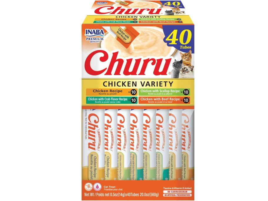 churu cat treats box