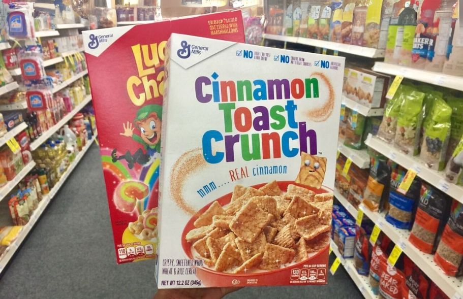 General Mills Cereal Only $1.93 Shipped on Amazon | Cinnamon Toast Crunch, Lucky Charms, & More
