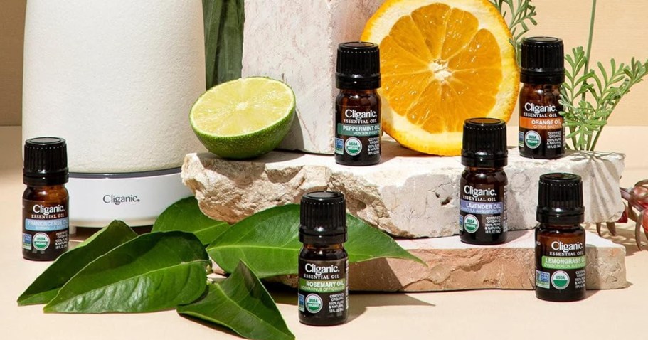 Cliganic Organic Essential Oil Just $5.59 Shipped on Amazon | Tea Tree, Eucalyptus & More!