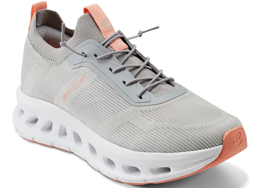 gray and peach easy spirit shoe