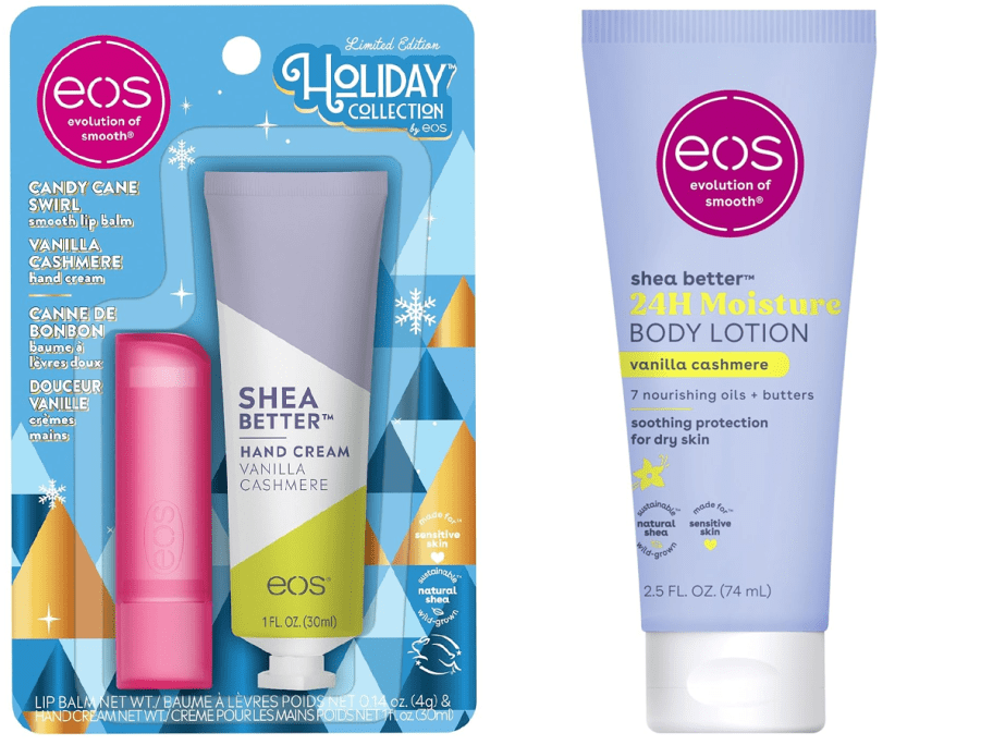 eos Travel Size hand and body Lotions