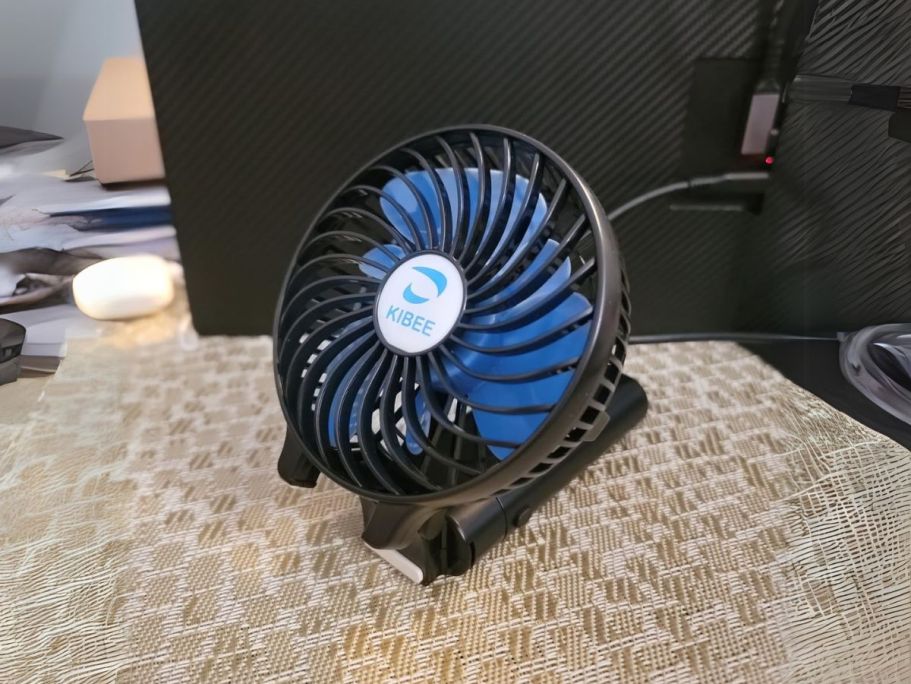 Rechargeable Portable Fan Only $6.99 on Amazon (Regularly $28)