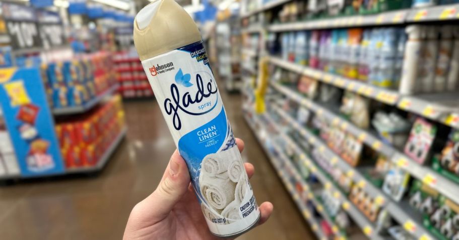Glade Air Freshener Spray Only 78¢ After Walmart Cash