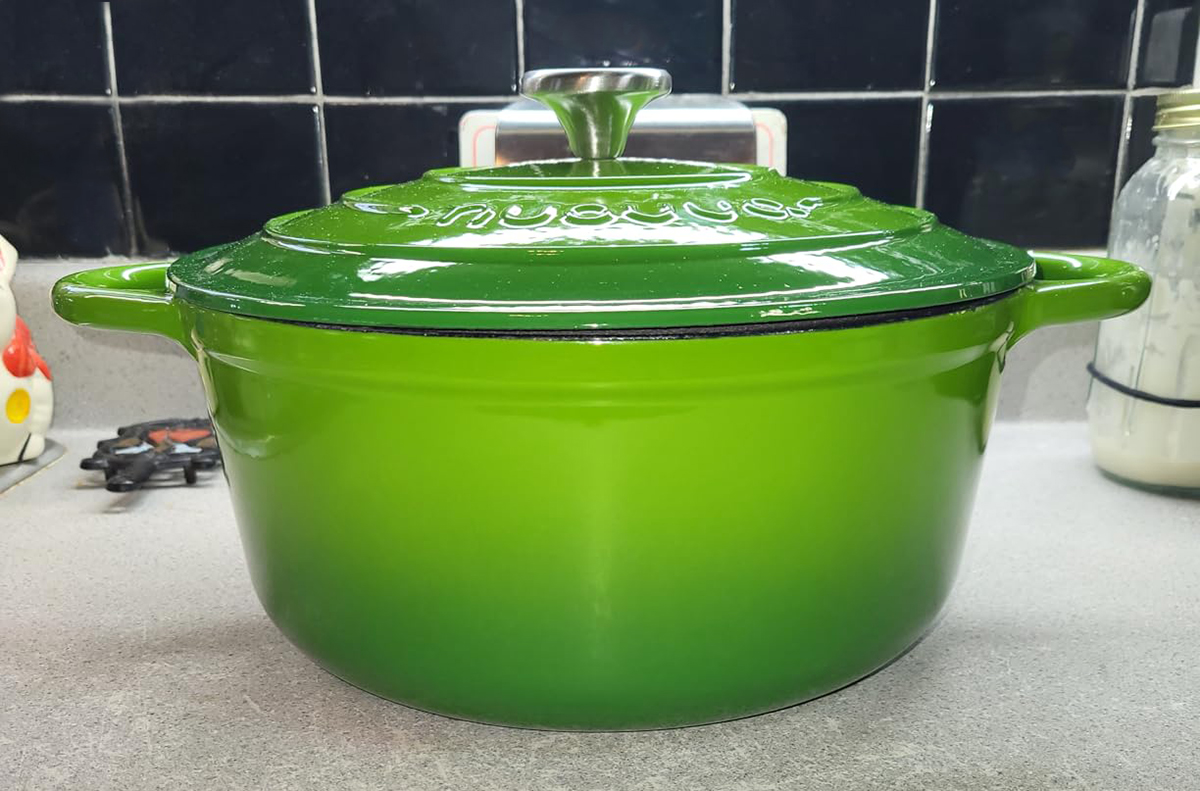 Cast Iron Dutch Oven Only $34.99 Shipped on Amazon (onlinepare to Le Creuset!)