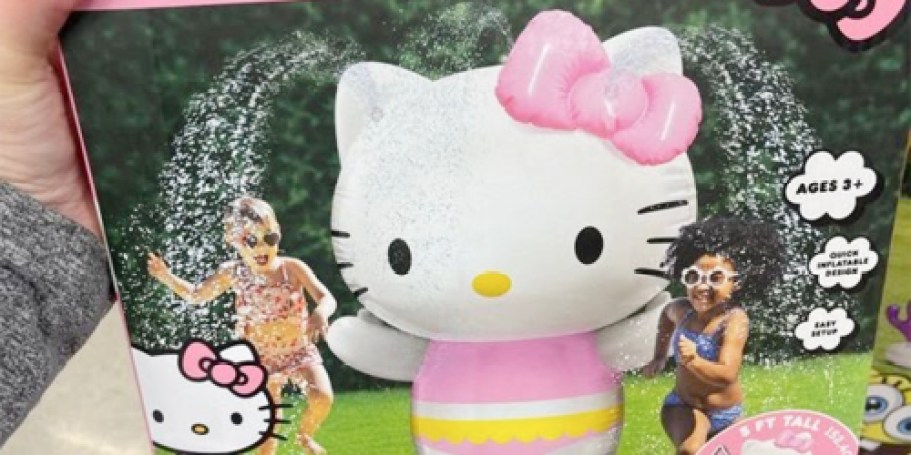 Hello Kitty 5′ Inflatable Sprinkler Only $34.96 on Walmart.online
