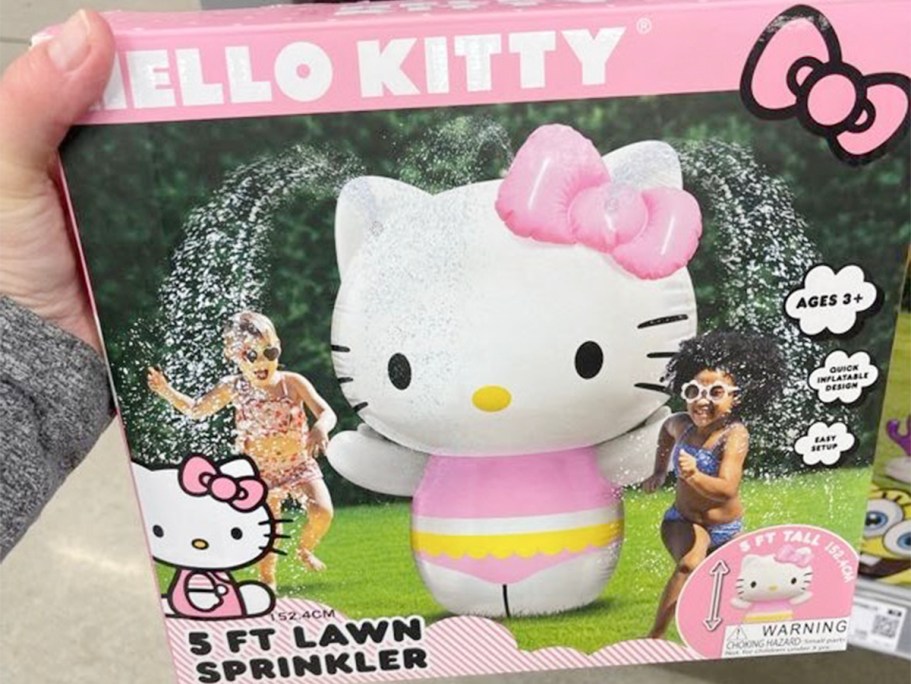 Hello Kitty 5′ Inflatable Sprinkler Only $34.96 on Walmart.online