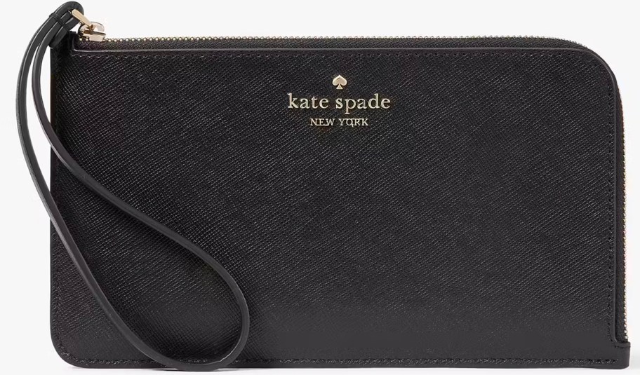 black kate spade wristlet