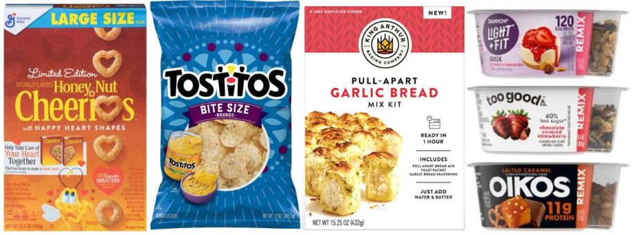 kroger food deals items on white background