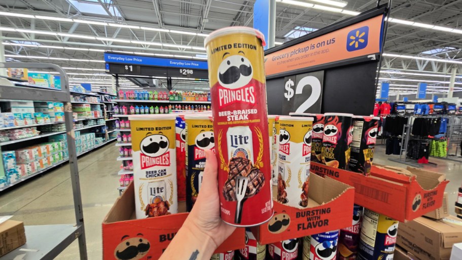 Pringles x Miller Lite? Yep – 3 New Flavors Just $2 at Walmart!