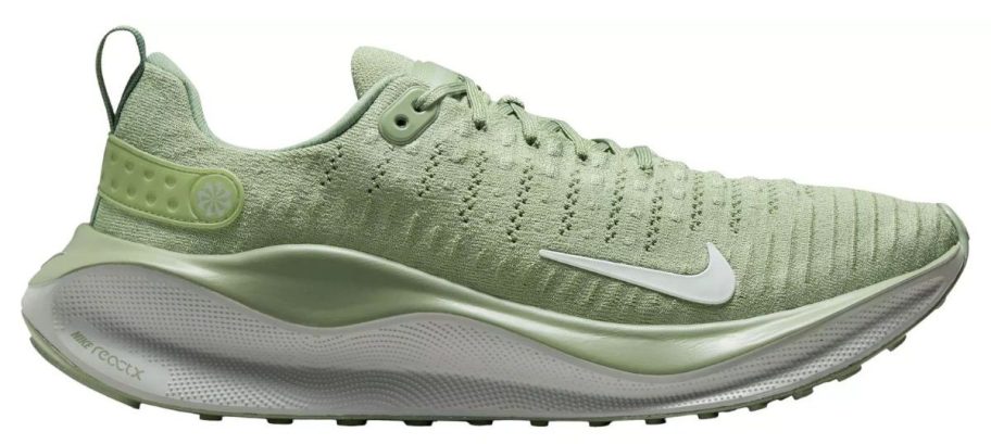 light green Nike Men's InfinityRN 4 Running Shoe stock image
