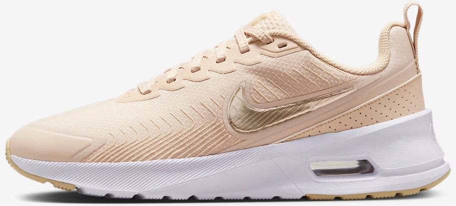 peach nike shoe