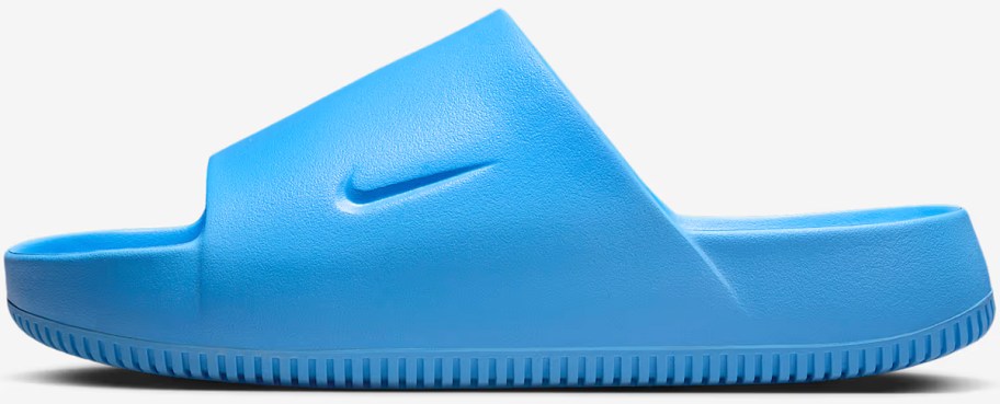 blue nike slide