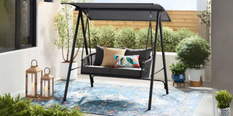 Walmart Patio Furniture Sale | Porch Swing Just $147 Shipped (Reg. $287)
