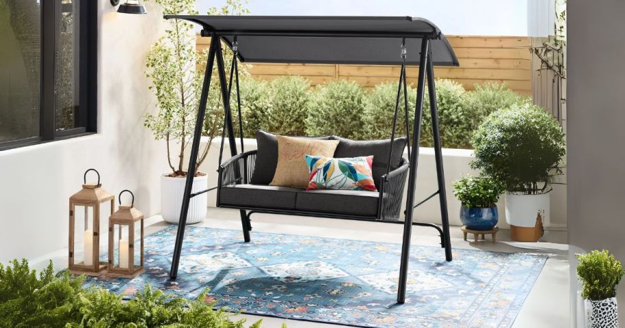 Walmart Patio Furniture Sale | Porch Swing Just $147 Shipped (Reg. $287)