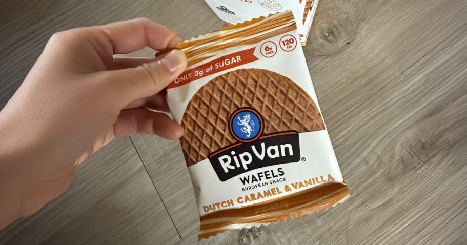 Keto-Friendly Rip Van Wafels 12-Count Just $11 Shipped on Amazon