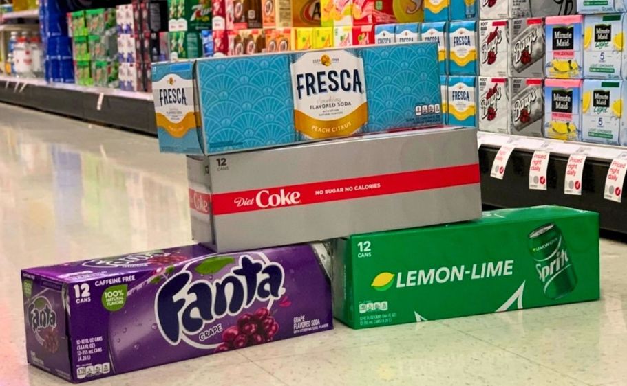 THREE Soda 12-Packs Only $12.94 at Target