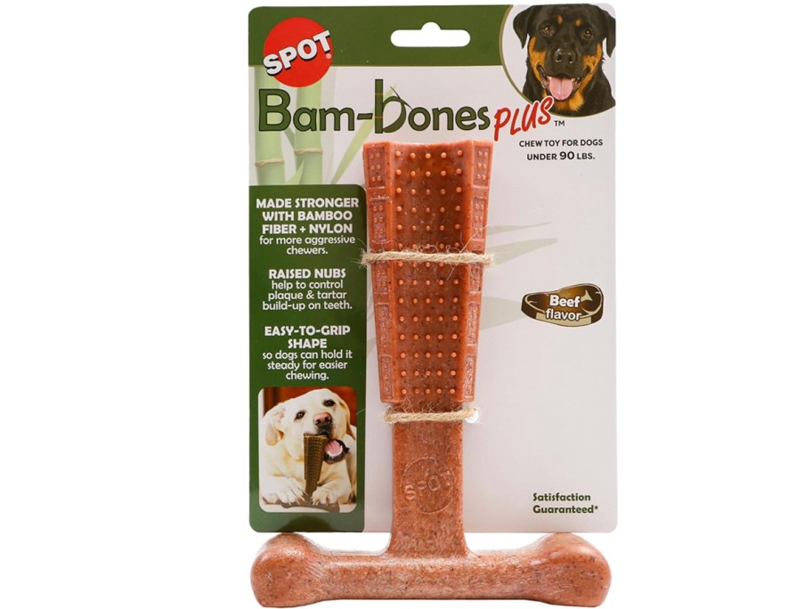 spot bam bones t bone dog chew 