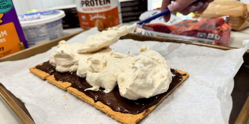 Create Protein Packed Frozen S’mores Using Just 4 Ingredients!