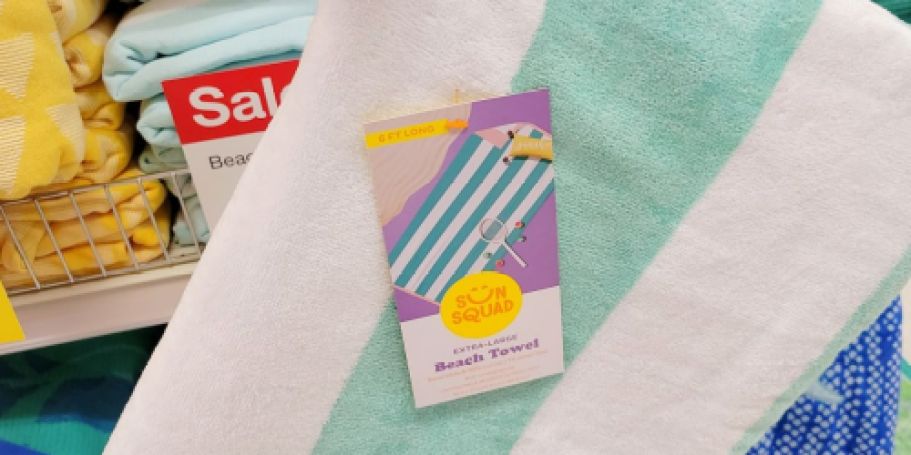 Target’s New Beach Towels Start at Just $3.75!