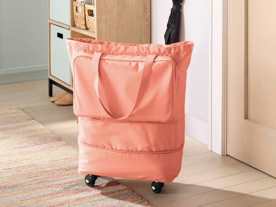 Collapsible Rolling Tote Only $16 on Target.online (Reg. $20)
