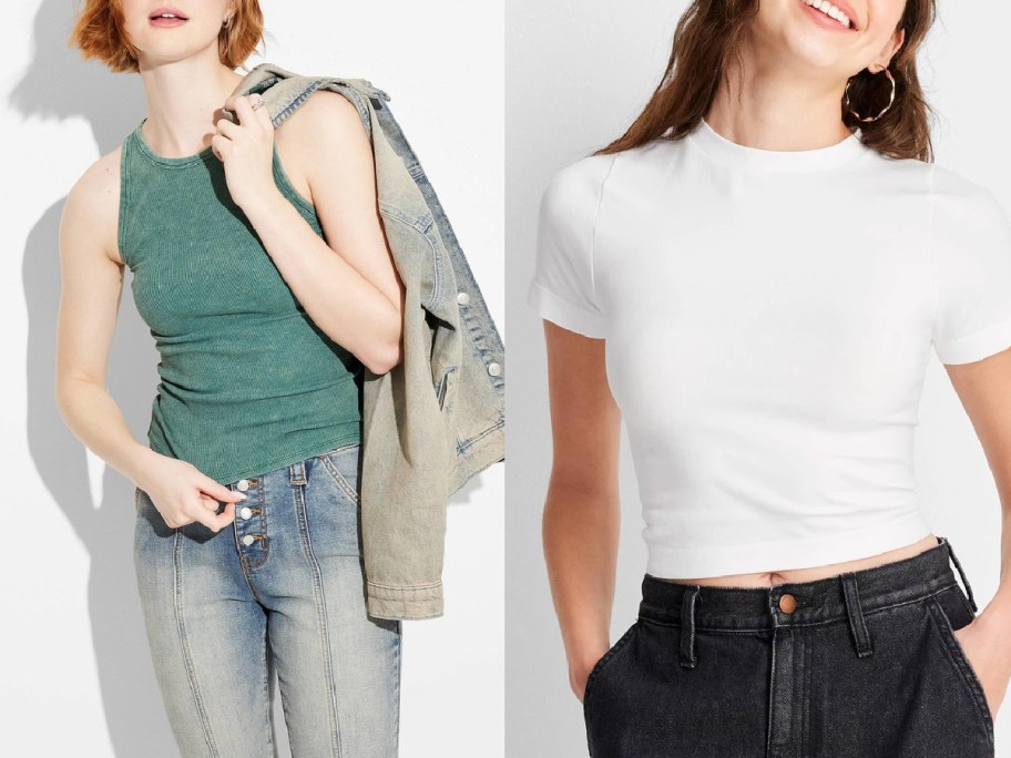 women target tank and tshirt