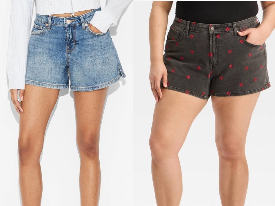 target jean shorts