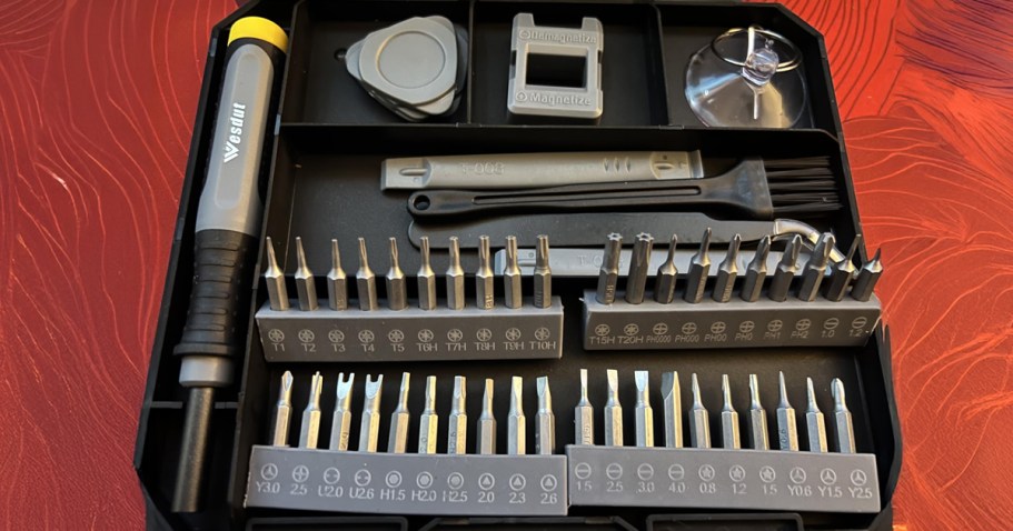 Precision Screwdriver Set Only $5.39 on Amazon – Repair Phones, Laptops, & More
