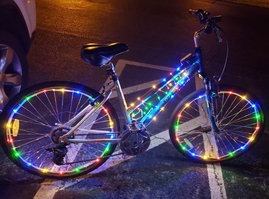 LED Bike Wheel Lights from $8.99 on Amazon | Fun for Summer!