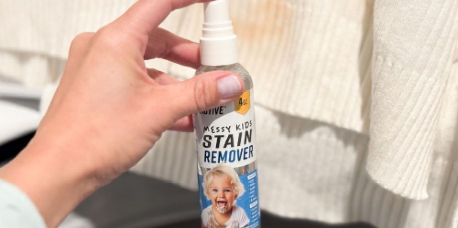 ACTIVE Stain Remover 3-Pack Only $13 Shipped on Amazon – Great for Stubborn Kids Stains!