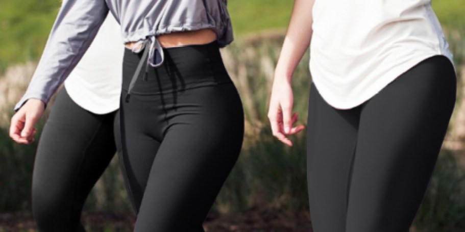 Women’s High Waisted Leggings from $6.39 on Amazon