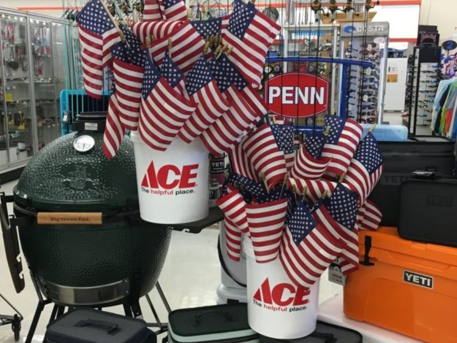 Get a FREE American Flag at Ace Hardware — Today Only!