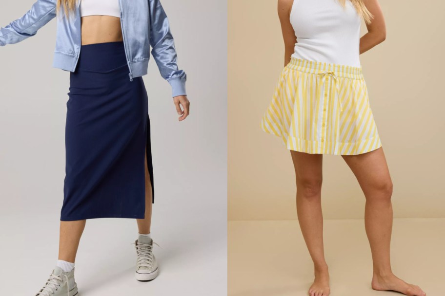 Aerie women wearing sale skirts