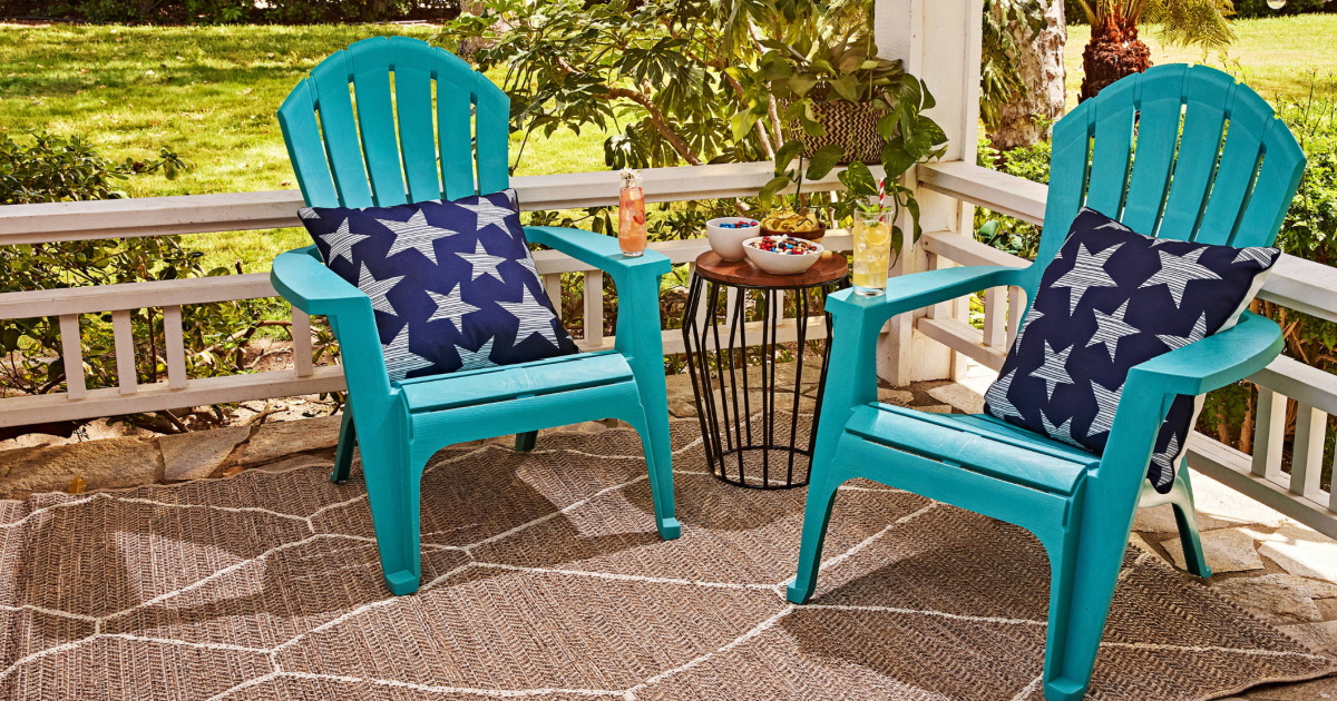 Stackable Adirondack Chairs Only $19.98 on Lowes.online (4 Color Choices!)