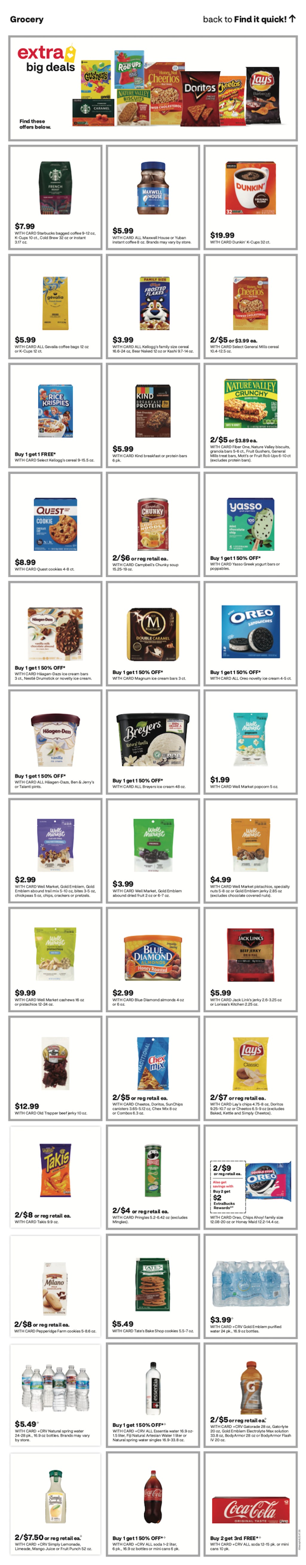page from CVS ad