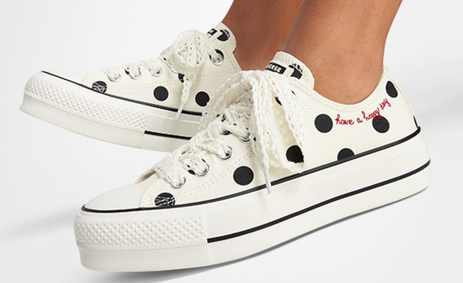 EXTRA 50% Off Converse Promo Code + Free Shipping | Women’s Platform Sneakers Just $27.48 Shipped