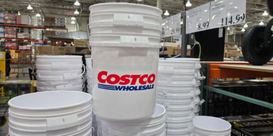 Get 3 Costco 5-Gallon Buckets for Just $8.99