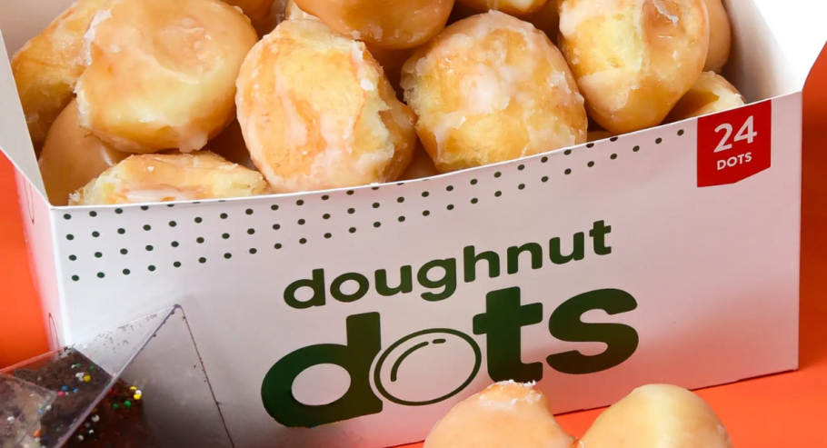 Krispy Kreme Original Glazed 24-Count Doughnut Dots Just $5 – Today Only