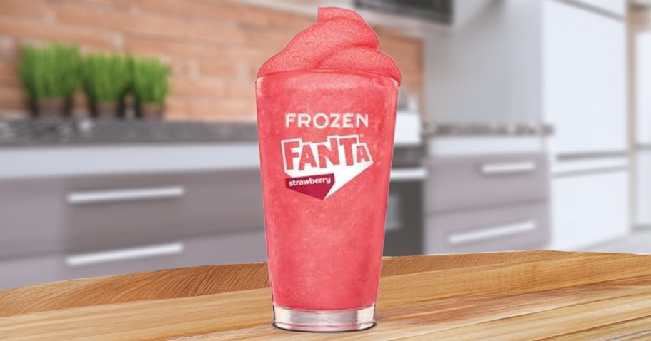 FREE Burger King Frozen Fanta Strawberry w/ $1 Purchase – Today Only!
