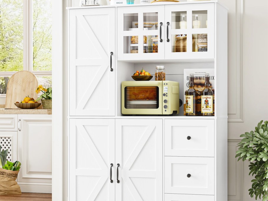 Up to 75% Off Wayfair Furniture Sale | Pantry Cabinet Just $161.99 Shipped